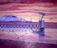 Paisajes soñados: Paseo Marítimo con ancla