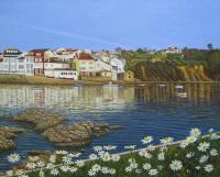 Terraza imaginaria con flores 7