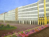 Terraza imaginaria con flores 8