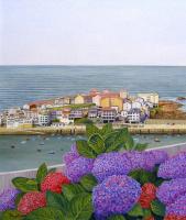 Terraza imaginaria con flores 2