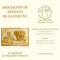 El bodegón en pequeño Formato en la Asociación de Artistas de La Coruña